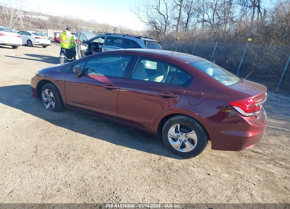 2015 HONDA CIVIC LX VIN: 19XFB2F54FE270531