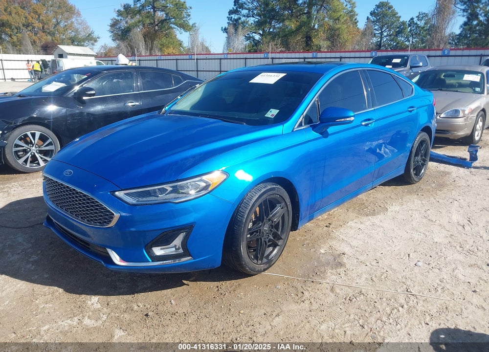 2020 FORD FUSION TITANIUM VIN: 3FA6P0D92LR130600