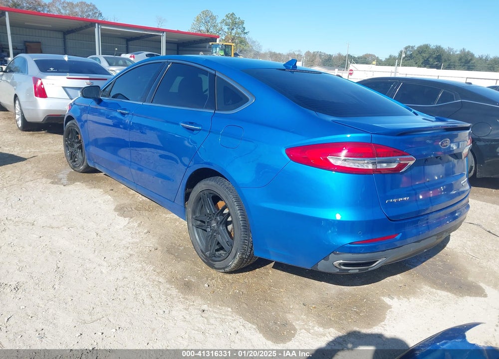 2020 FORD FUSION TITANIUM VIN: 3FA6P0D92LR130600