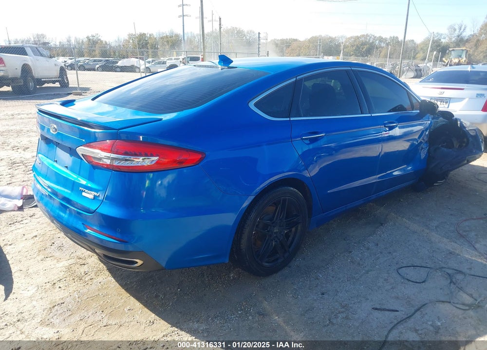 2020 FORD FUSION TITANIUM VIN: 3FA6P0D92LR130600