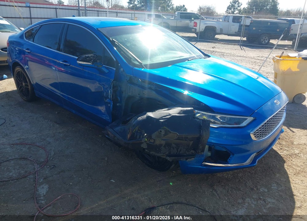 2020 FORD FUSION TITANIUM VIN: 3FA6P0D92LR130600
