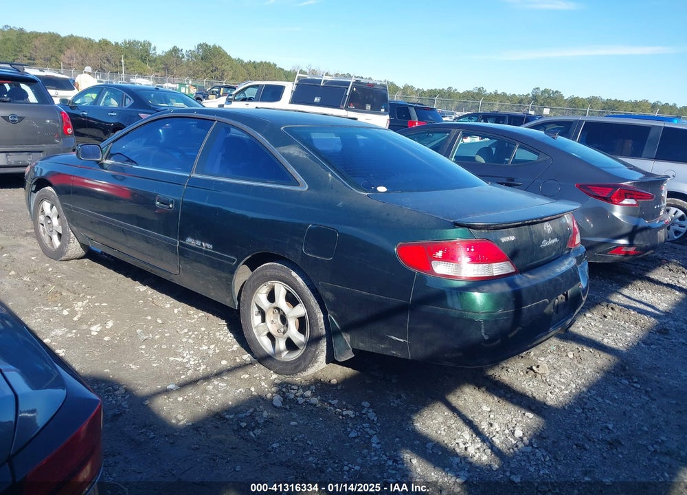 1999 TOYOTA CAMRY SOLARA SLE VIN: 2T1CF22P2XC152976