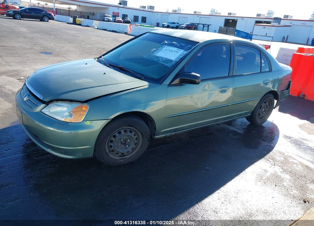 2003 HONDA CIVIC LX VIN: 2HGES16593H543583