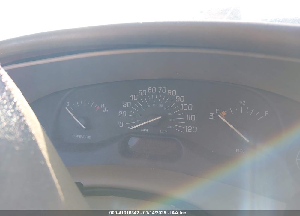 2000 BUICK CENTURY CUSTOM VIN: 2G4WS52JXY1214139