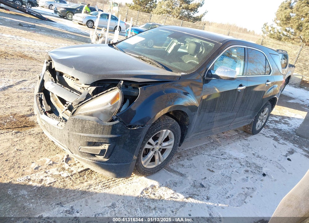 2013 CHEVROLET EQUINOX LS VIN: 2GNALBEK0D6377692