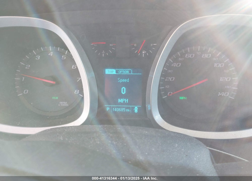 2013 CHEVROLET EQUINOX LS VIN: 2GNALBEK0D6377692
