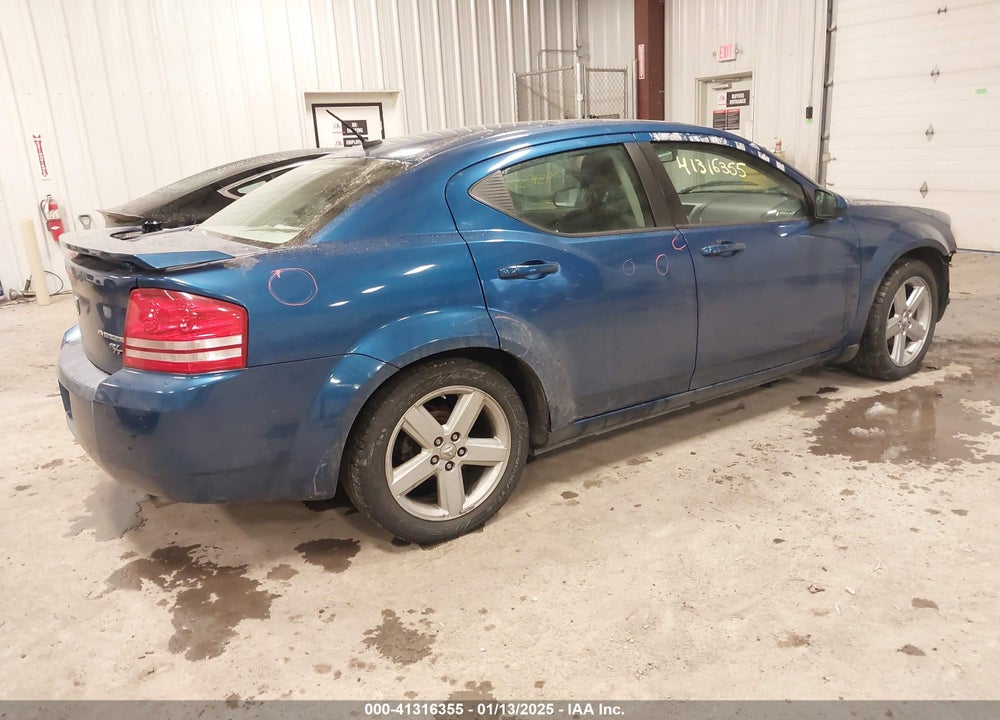 2010 DODGE AVENGER R/T VIN: 1B3CC5FV0AN127650