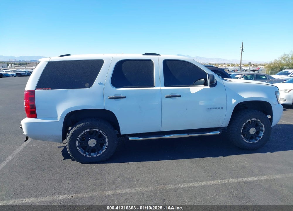 2008 CHEVROLET TAHOE COMMERCIAL FLEET VIN: 1GNFK13008R265084