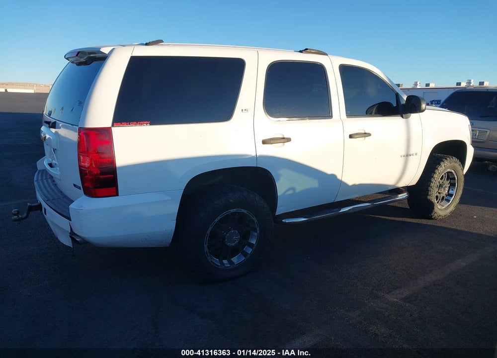 2008 CHEVROLET TAHOE COMMERCIAL FLEET VIN: 1GNFK13008R265084
