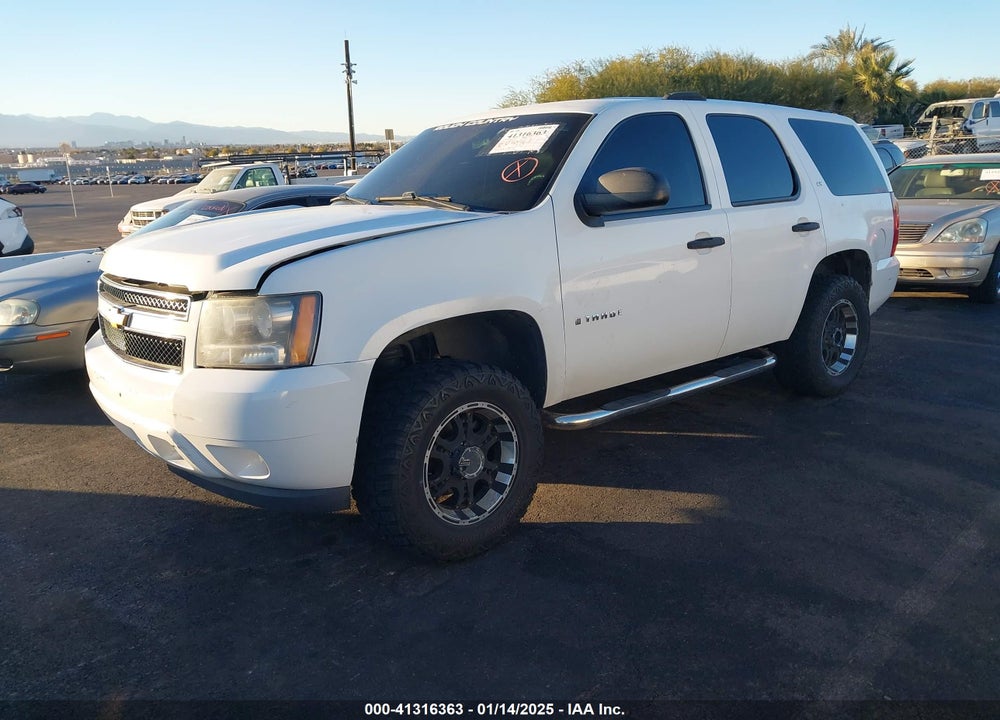 2008 CHEVROLET TAHOE COMMERCIAL FLEET VIN: 1GNFK13008R265084