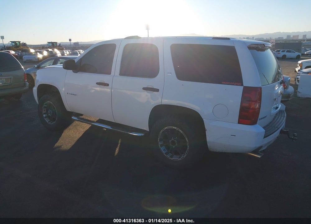 2008 CHEVROLET TAHOE COMMERCIAL FLEET VIN: 1GNFK13008R265084