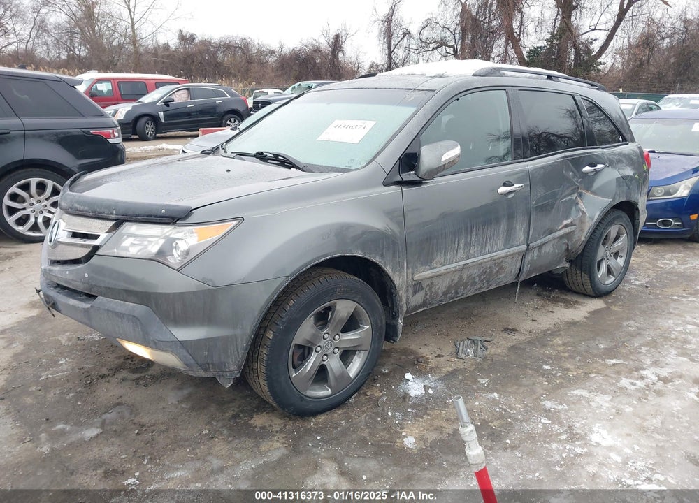 2007 ACURA MDX SPORT PACKAGE VIN: 2HNYD28507H512778