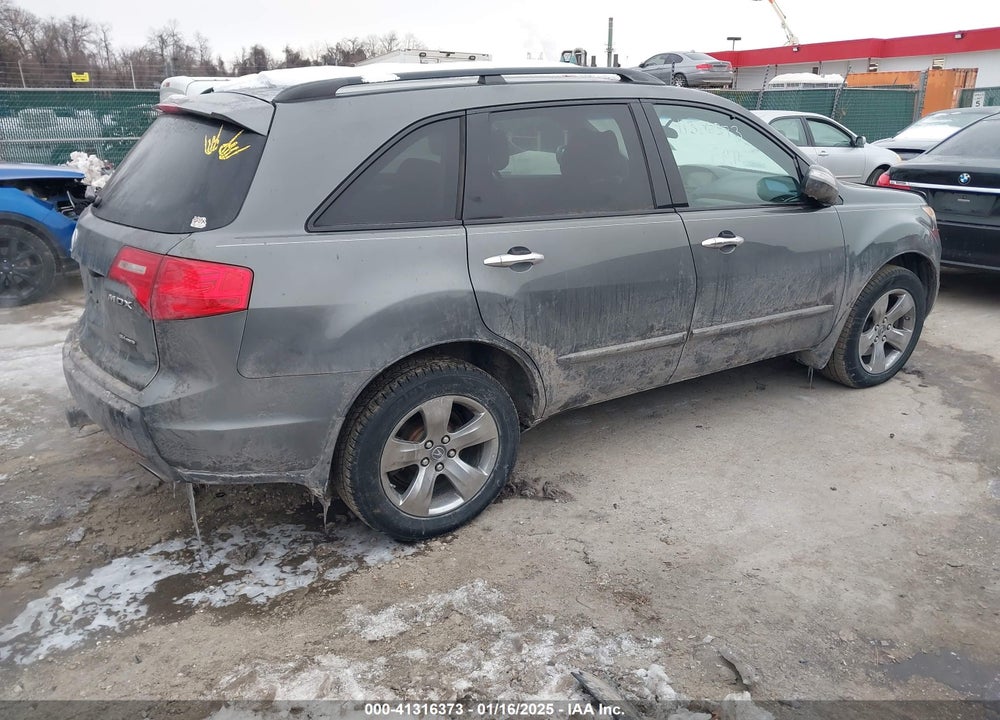 2007 ACURA MDX SPORT PACKAGE VIN: 2HNYD28507H512778