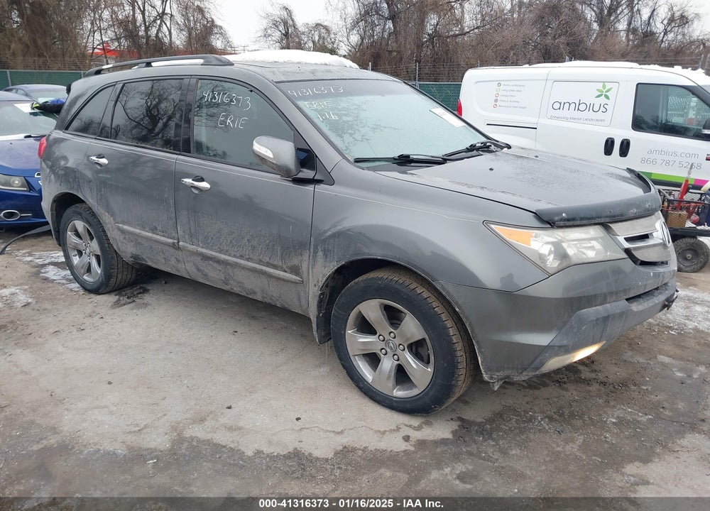 2007 ACURA MDX SPORT PACKAGE VIN: 2HNYD28507H512778