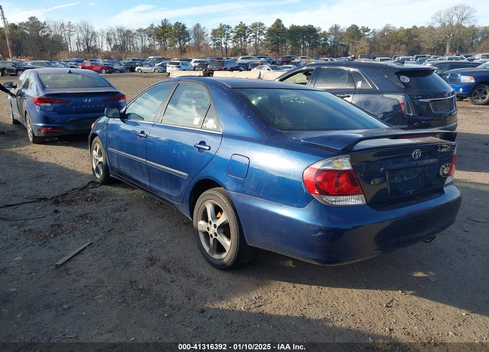 2005 TOYOTA CAMRY SE V6 VIN: 4T1BA32K35U507394