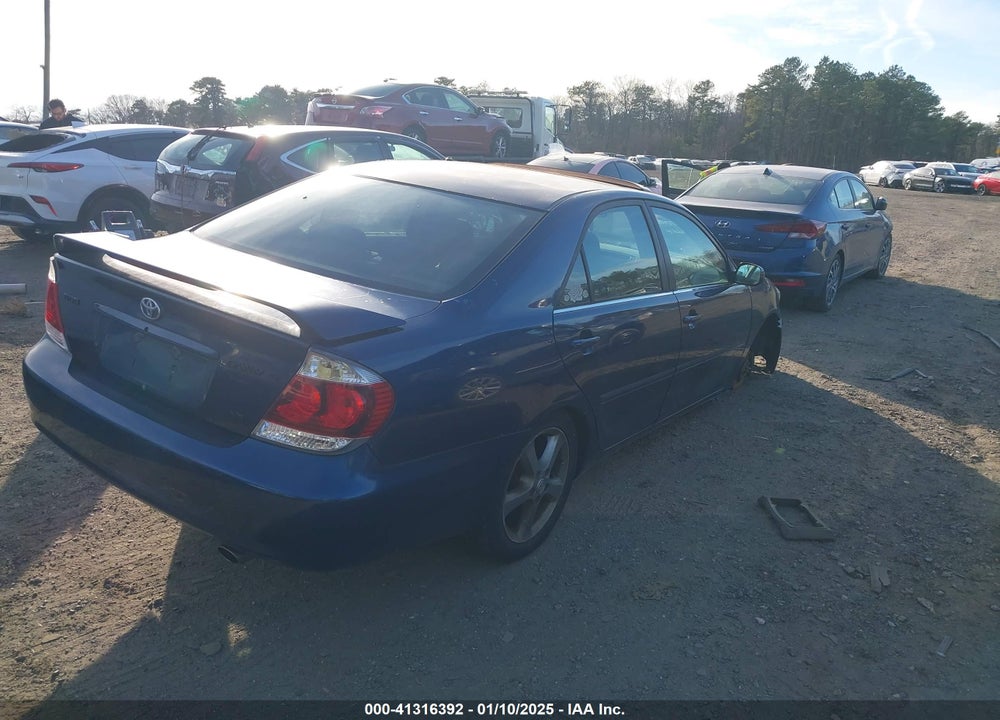2005 TOYOTA CAMRY SE V6 VIN: 4T1BA32K35U507394