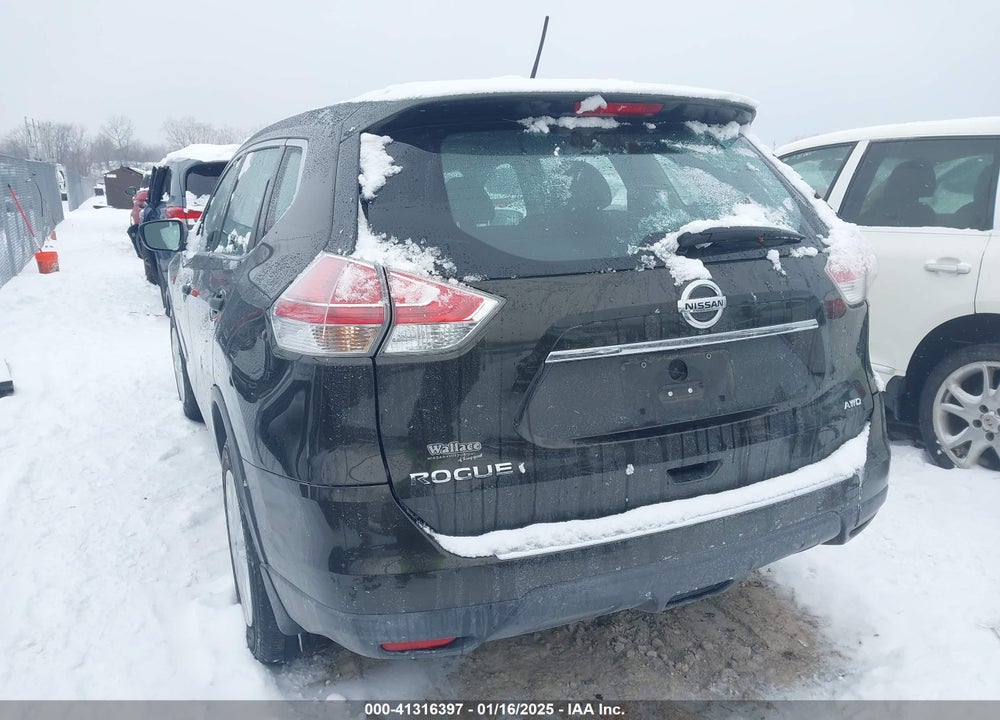 2016 NISSAN ROGUE S VIN: KNMAT2MV1GP704626