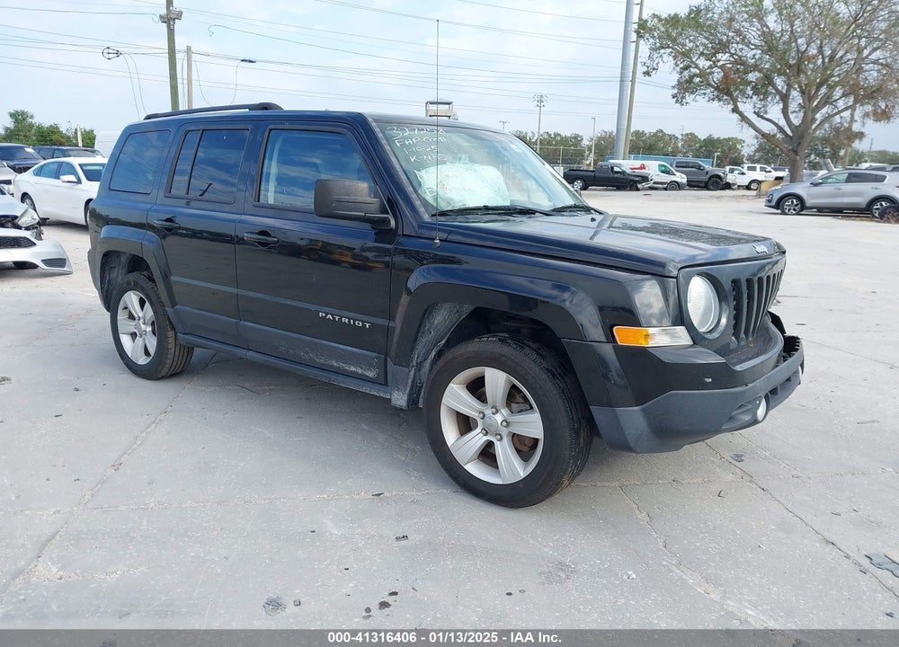 2017 JEEP PATRIOT LATITUDE FWD VIN: 1C4NJPFA7HD152616
