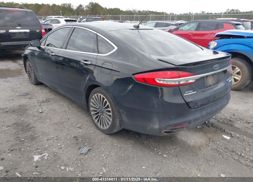 2018 FORD FUSION VIN: 3FA6P0K92JR272462