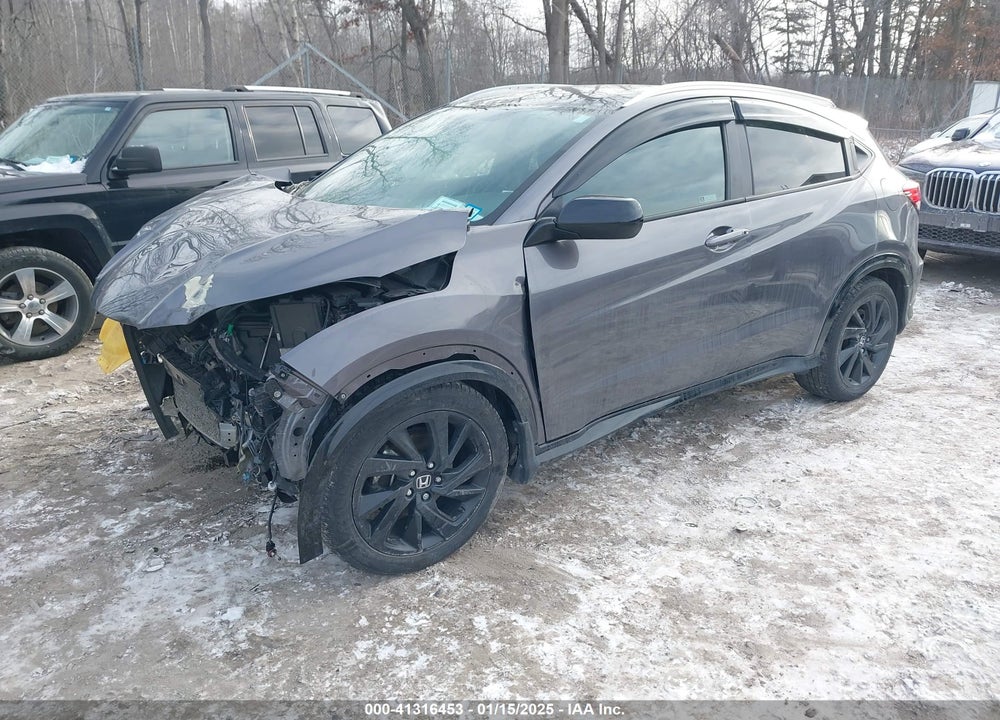 2022 HONDA HR-V AWD SPORT VIN: 3CZRU6H16NM758919