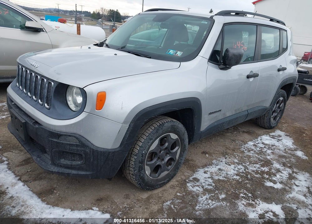2015 JEEP RENEGADE SPORT VIN: ZACCJBAT4FPC41030