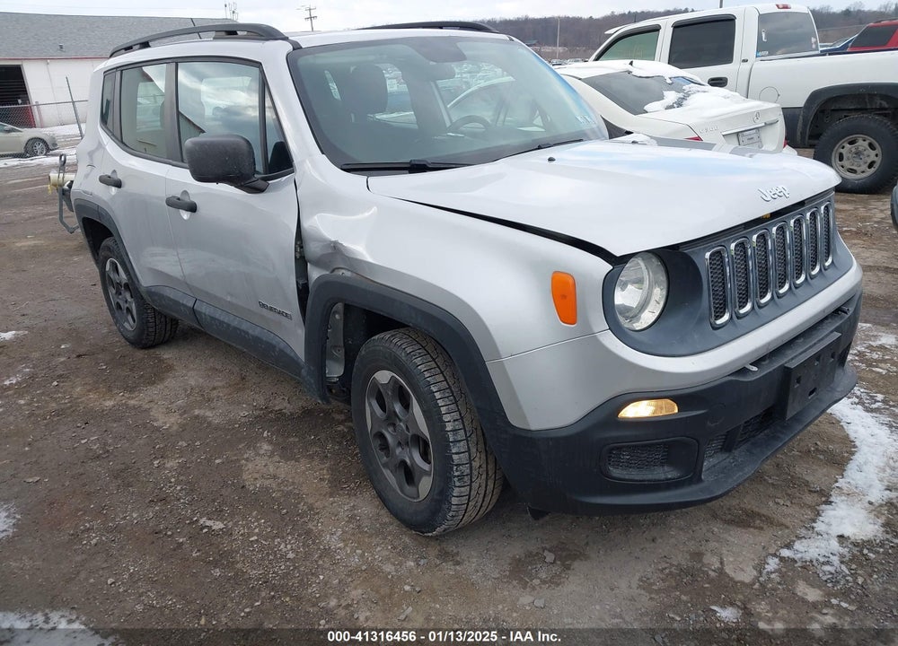 2015 JEEP RENEGADE SPORT VIN: ZACCJBAT4FPC41030