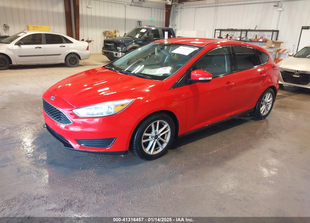 2016 FORD FOCUS VIN: 1FADP3K29GL286636