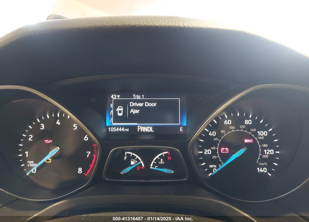 2016 FORD FOCUS VIN: 1FADP3K29GL286636