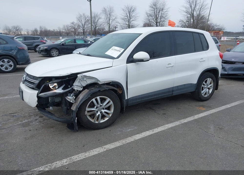 2013 VOLKSWAGEN TIGUAN S/SE/SEL VIN: WVGBV3AX1DW586942