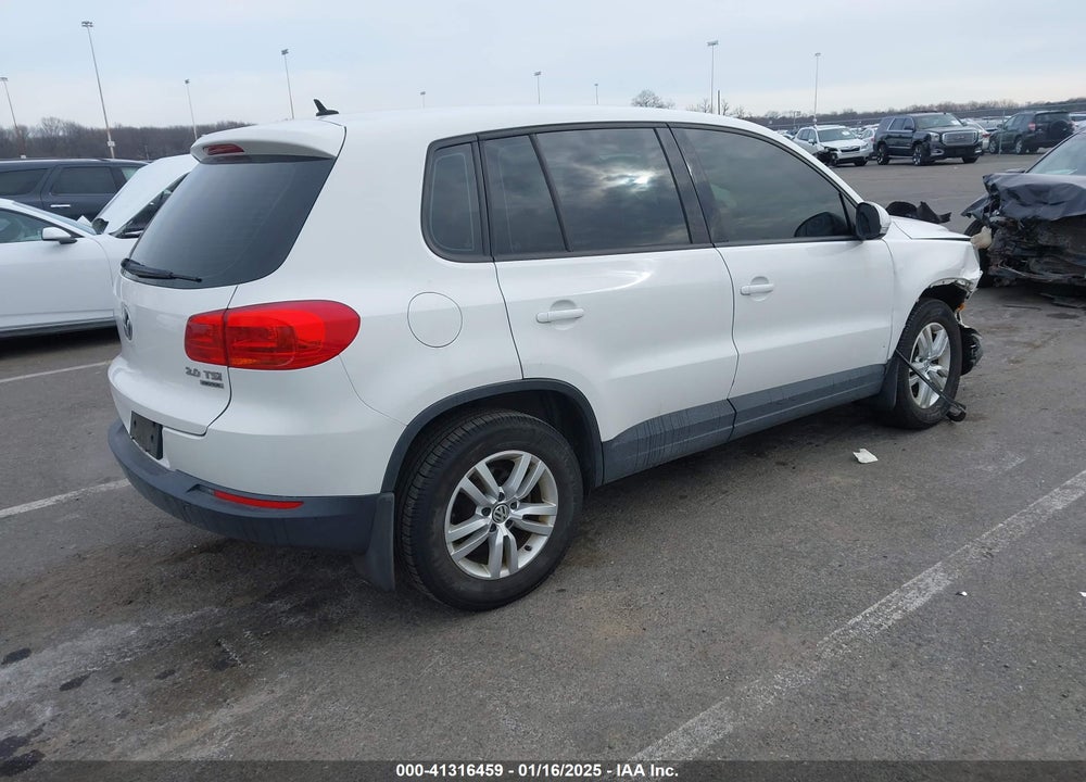 2013 VOLKSWAGEN TIGUAN S/SE/SEL VIN: WVGBV3AX1DW586942