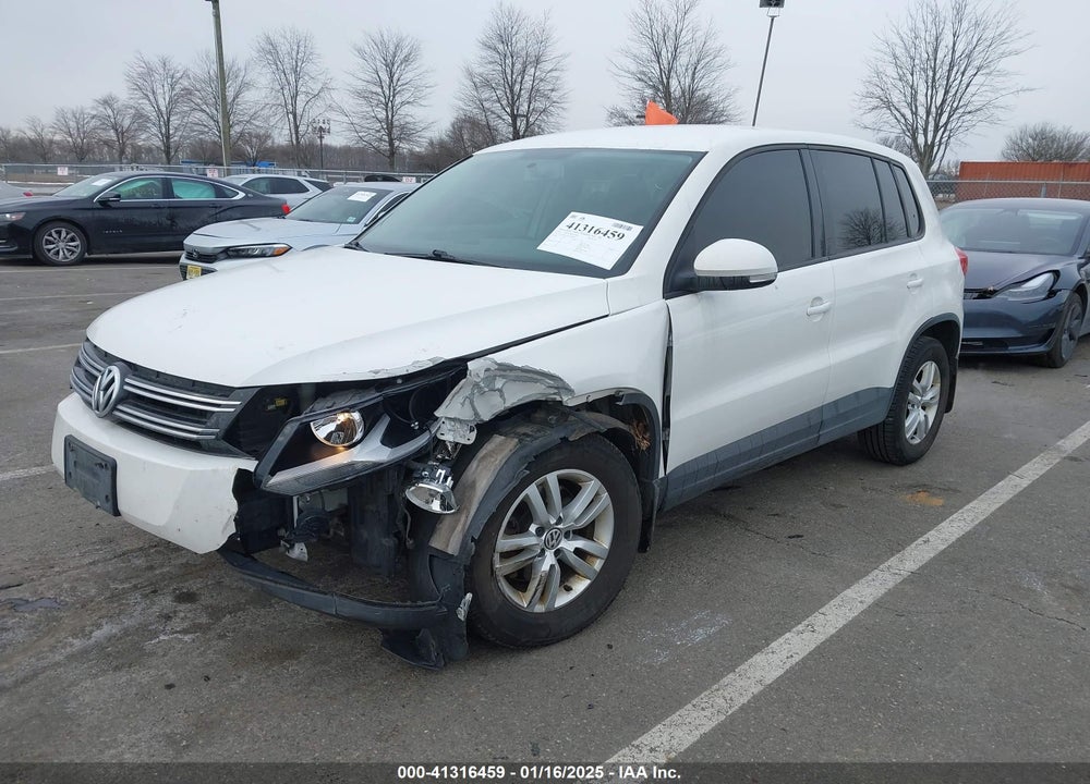 2013 VOLKSWAGEN TIGUAN S/SE/SEL VIN: WVGBV3AX1DW586942