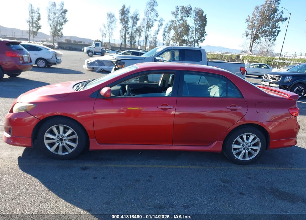 2010 TOYOTA COROLLA S VIN: 2T1BU4EE6AC498267