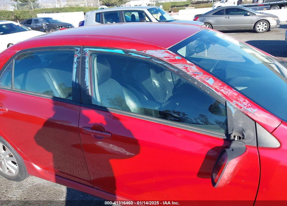 2010 TOYOTA COROLLA S VIN: 2T1BU4EE6AC498267
