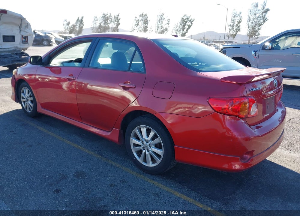 2010 TOYOTA COROLLA S VIN: 2T1BU4EE6AC498267