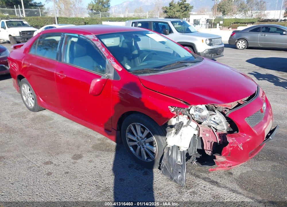 2010 TOYOTA COROLLA S VIN: 2T1BU4EE6AC498267