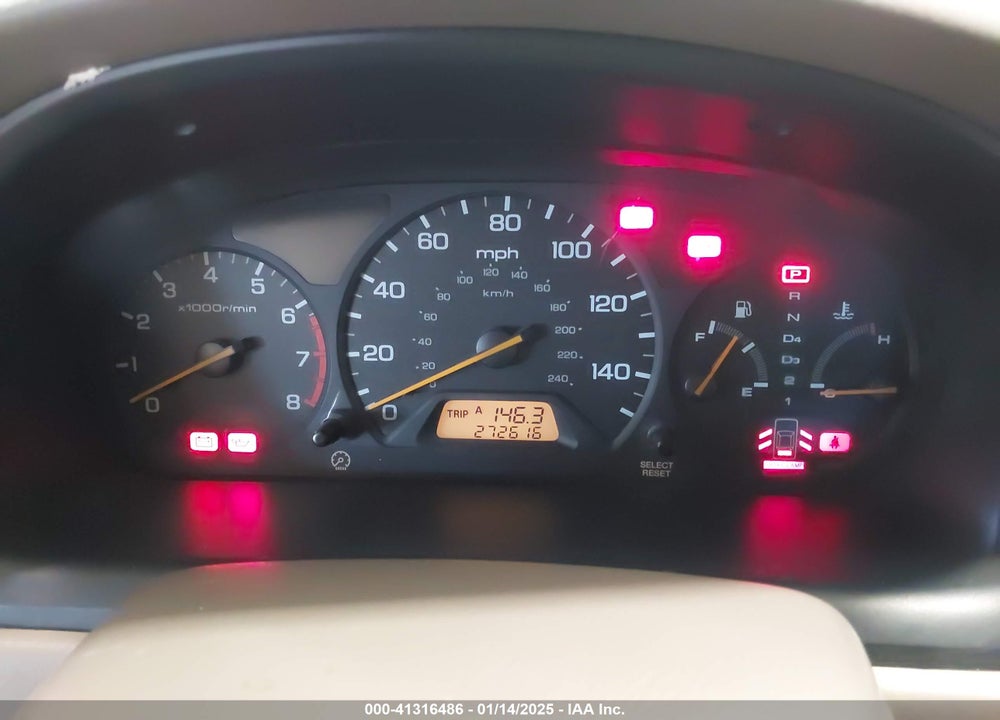 1998 HONDA ACCORD EX V6 VIN: 1HGCG1650WA033747