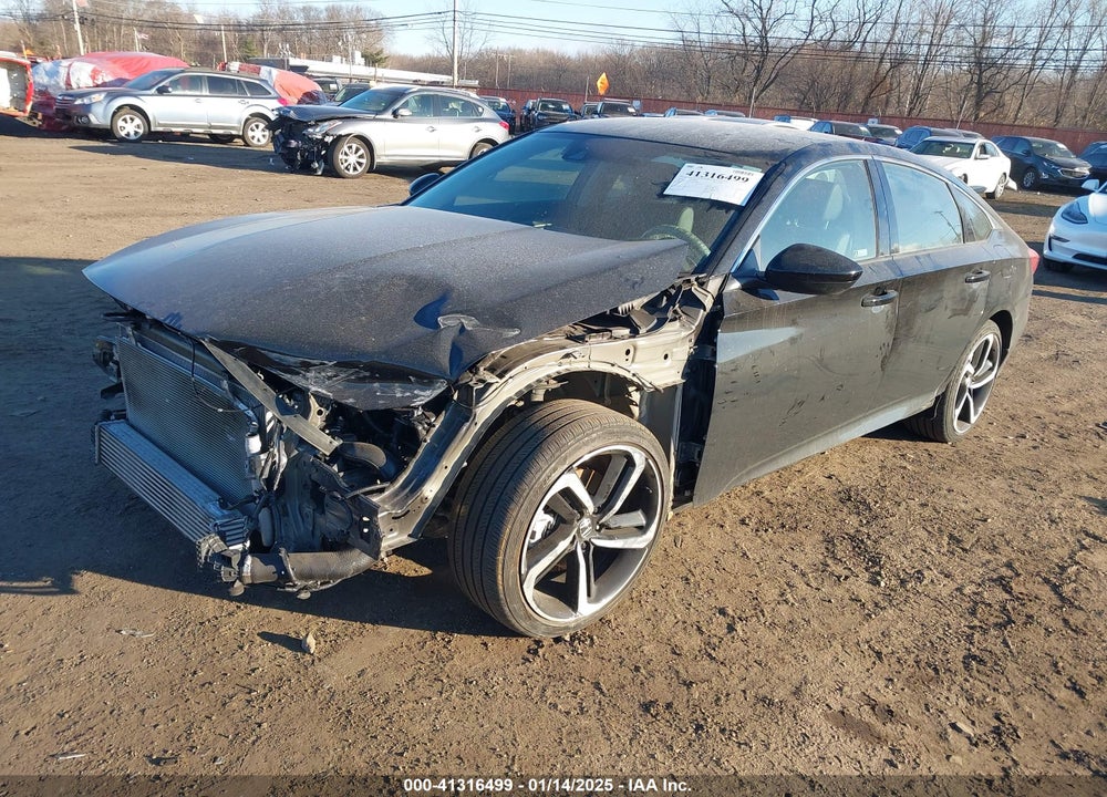 2022 HONDA ACCORD SPORT SE VIN: 1HGCV1F40NA026647