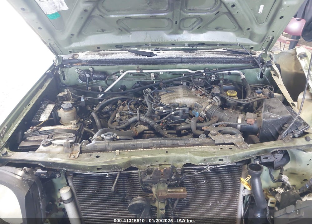 2003 NISSAN XTERRA XE VIN: 5N1ED28Y63C676189