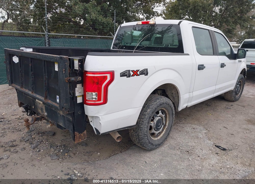 2017 FORD F-150 XL VIN: 1FTEW1EF6HKC47918