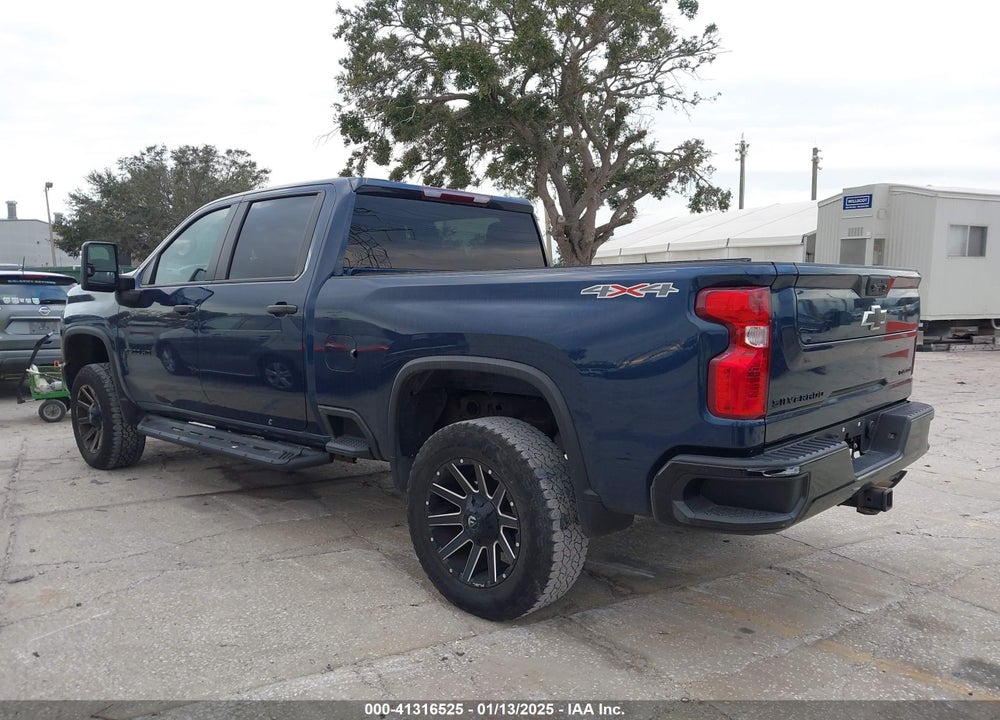 2023 CHEVROLET SILVERADO 2500HD 4WD STANDARD BED CUSTOM VIN: 2GC4YME78P1718160