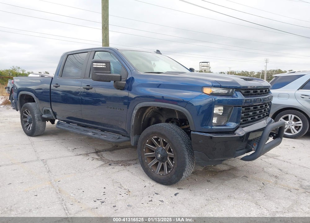 2023 CHEVROLET SILVERADO 2500HD 4WD STANDARD BED CUSTOM VIN: 2GC4YME78P1718160