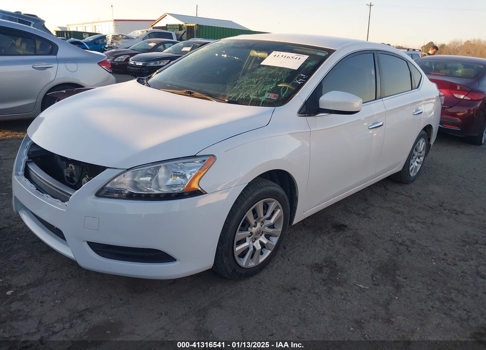 2015 NISSAN SENTRA VIN: 3N1AB7AP8FY374909