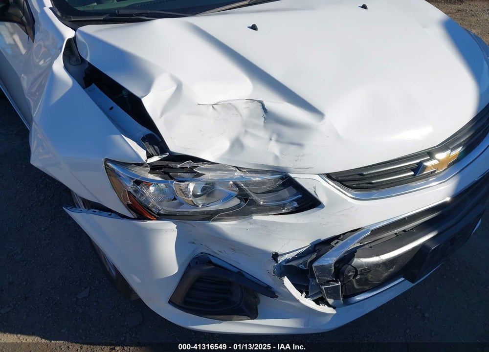 2019 CHEVROLET SONIC LT AUTO VIN: 1G1JG6SB9K4135905