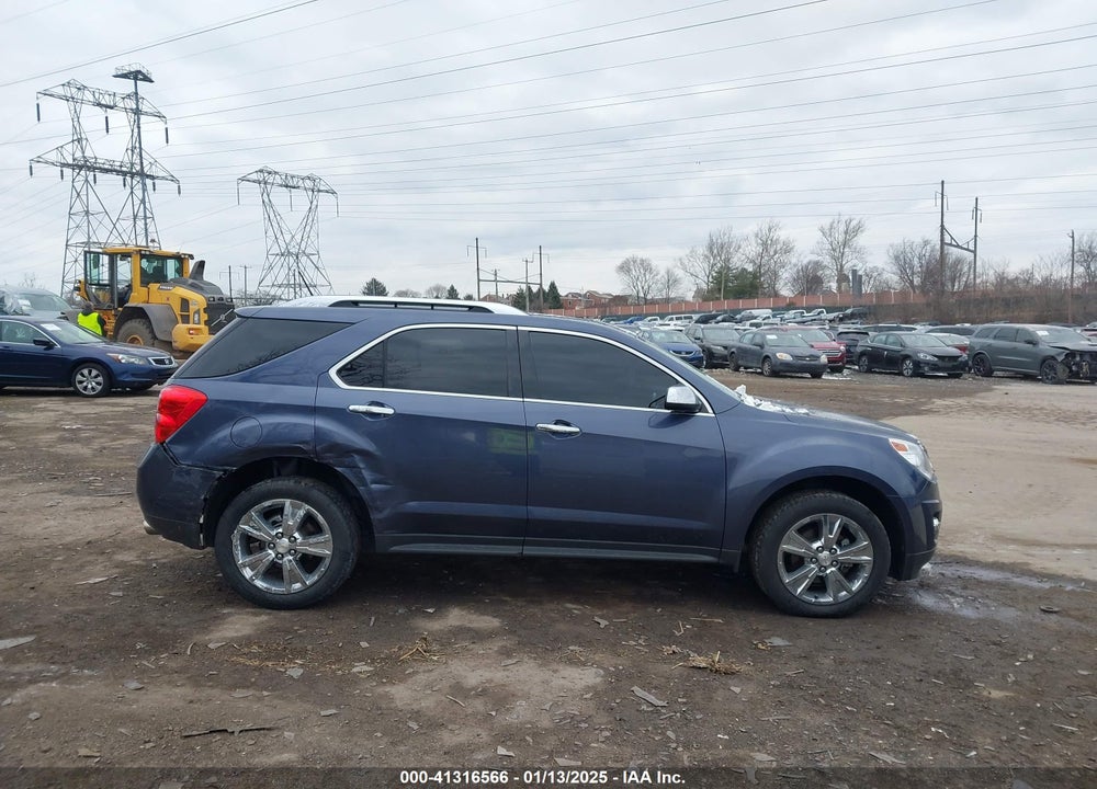 2013 CHEVROLET EQUINOX LTZ VIN: 2GNFLGE37D6247470