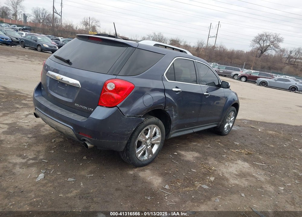 2013 CHEVROLET EQUINOX LTZ VIN: 2GNFLGE37D6247470