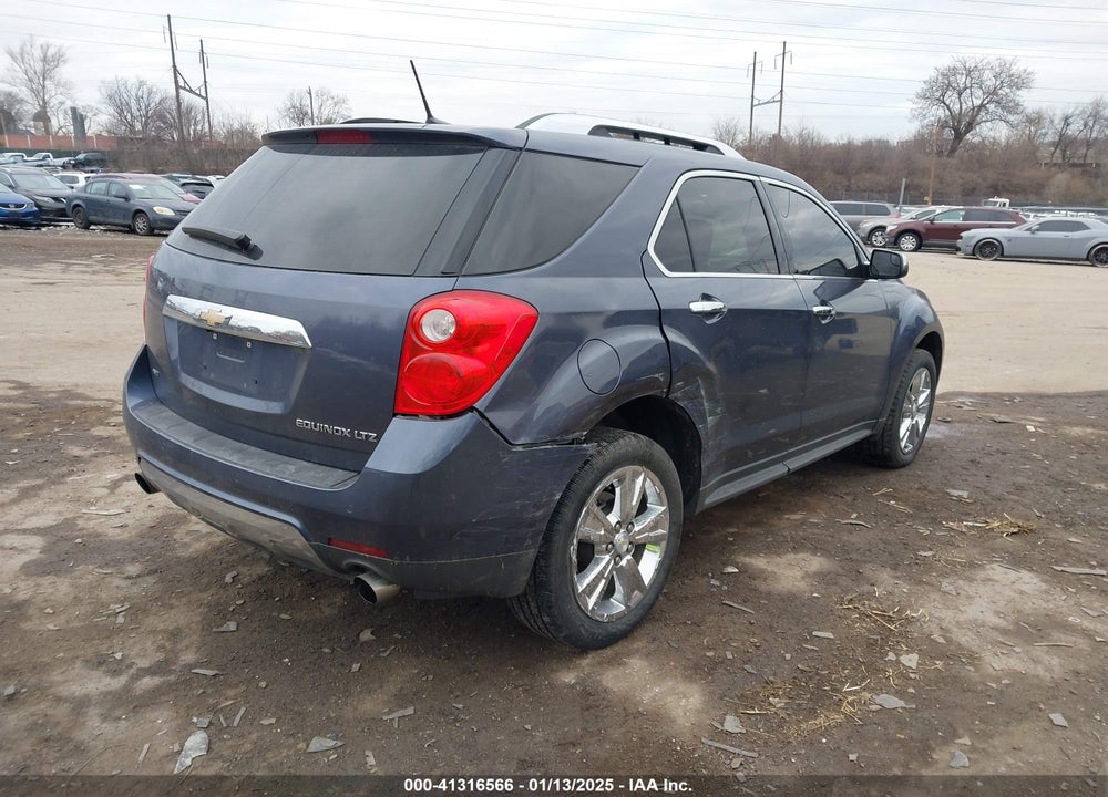 2013 CHEVROLET EQUINOX LTZ VIN: 2GNFLGE37D6247470