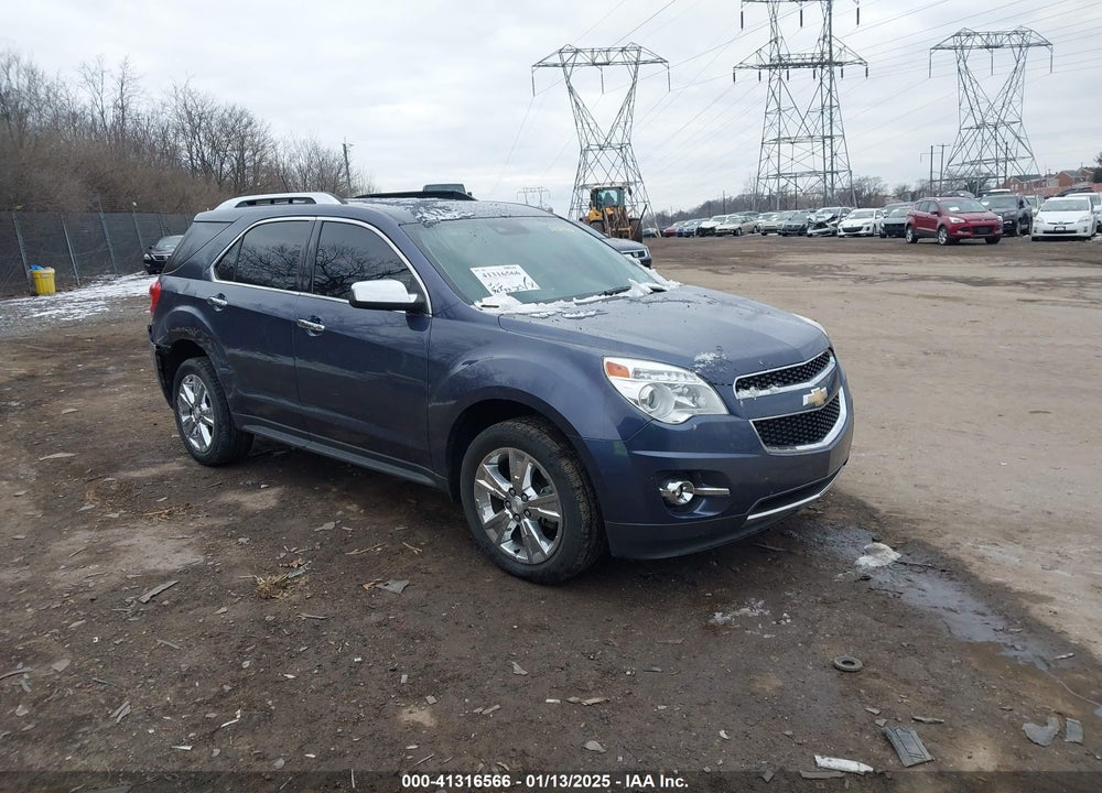 2013 CHEVROLET EQUINOX LTZ VIN: 2GNFLGE37D6247470