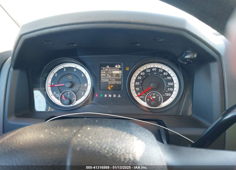 2013 RAM 1500 VIN: 1C6RR6FP0DS609045
