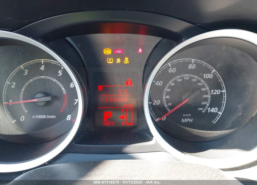 2013 MITSUBISHI LANCER VIN: JA32U2FU5DU015593