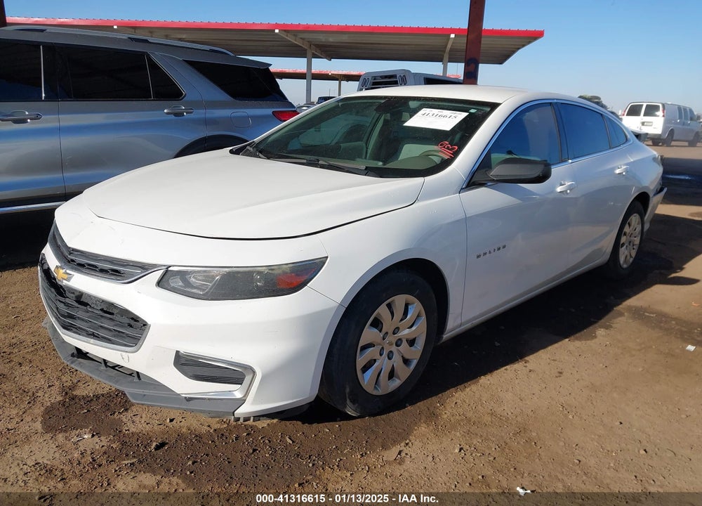 2016 CHEVROLET MALIBU VIN: 1G1ZA5ST1GF213886